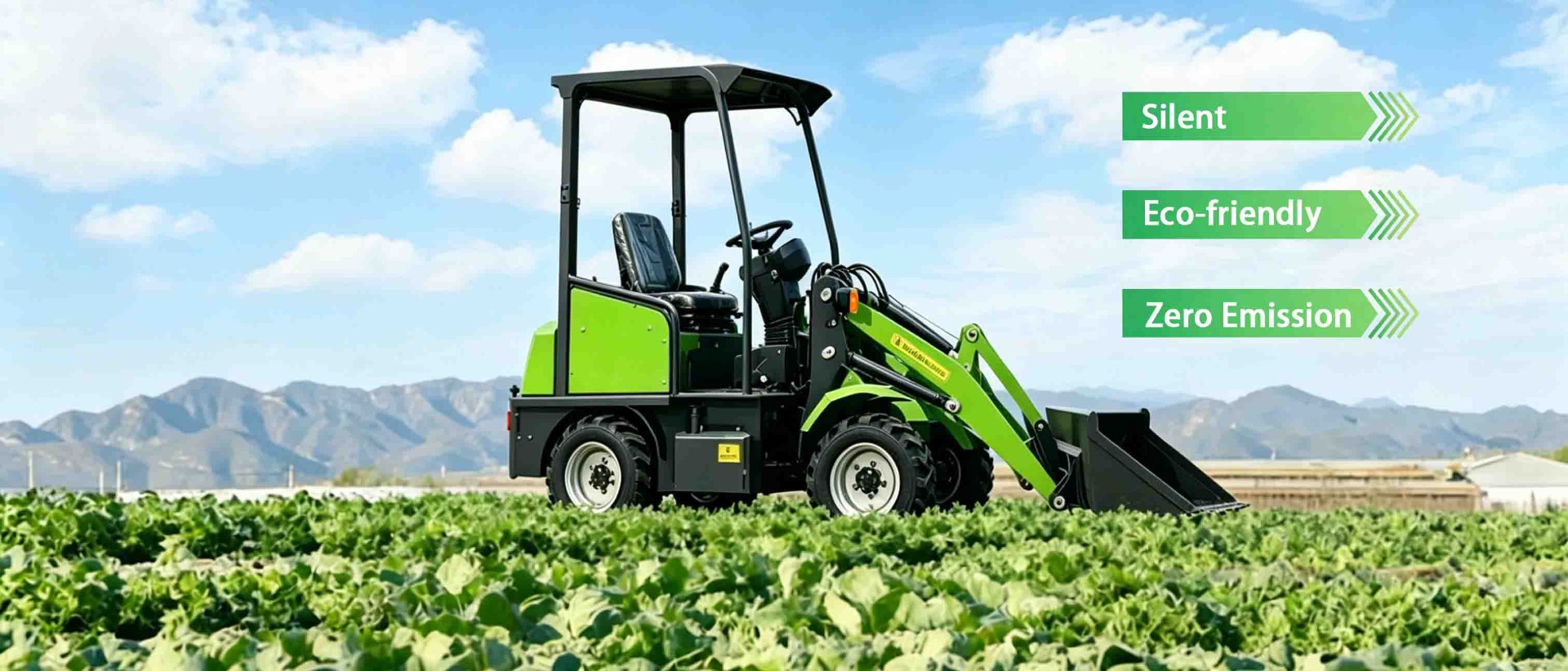 0.5 Ton Mini Lithium-Electric Wheel Loader-XHDL500 Electric Wheel Loader