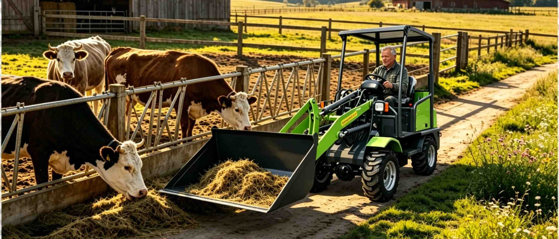 0.5-Ton Small Electric Wheel Loader-XHD500 Small Electric Wheel Loader