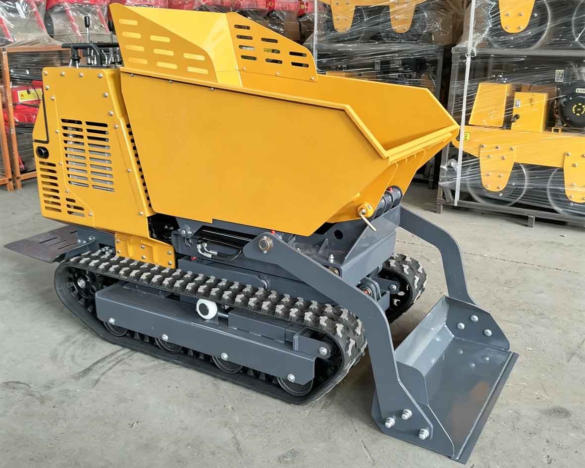 Applications and Labor Cost Savings of the Mini Crawler Dump Truck – Xinghang Machinery XHT1000
