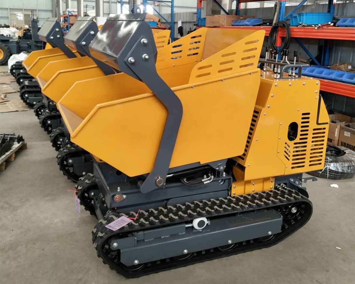 Mini Crawler Dump Truck Applications: Landscaping Trenching and Narrow Site Material Handling Plus