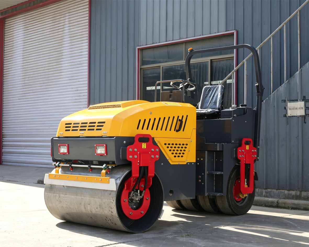 Asphalt Perfection: Double Drum + Tandem Roller Strategy