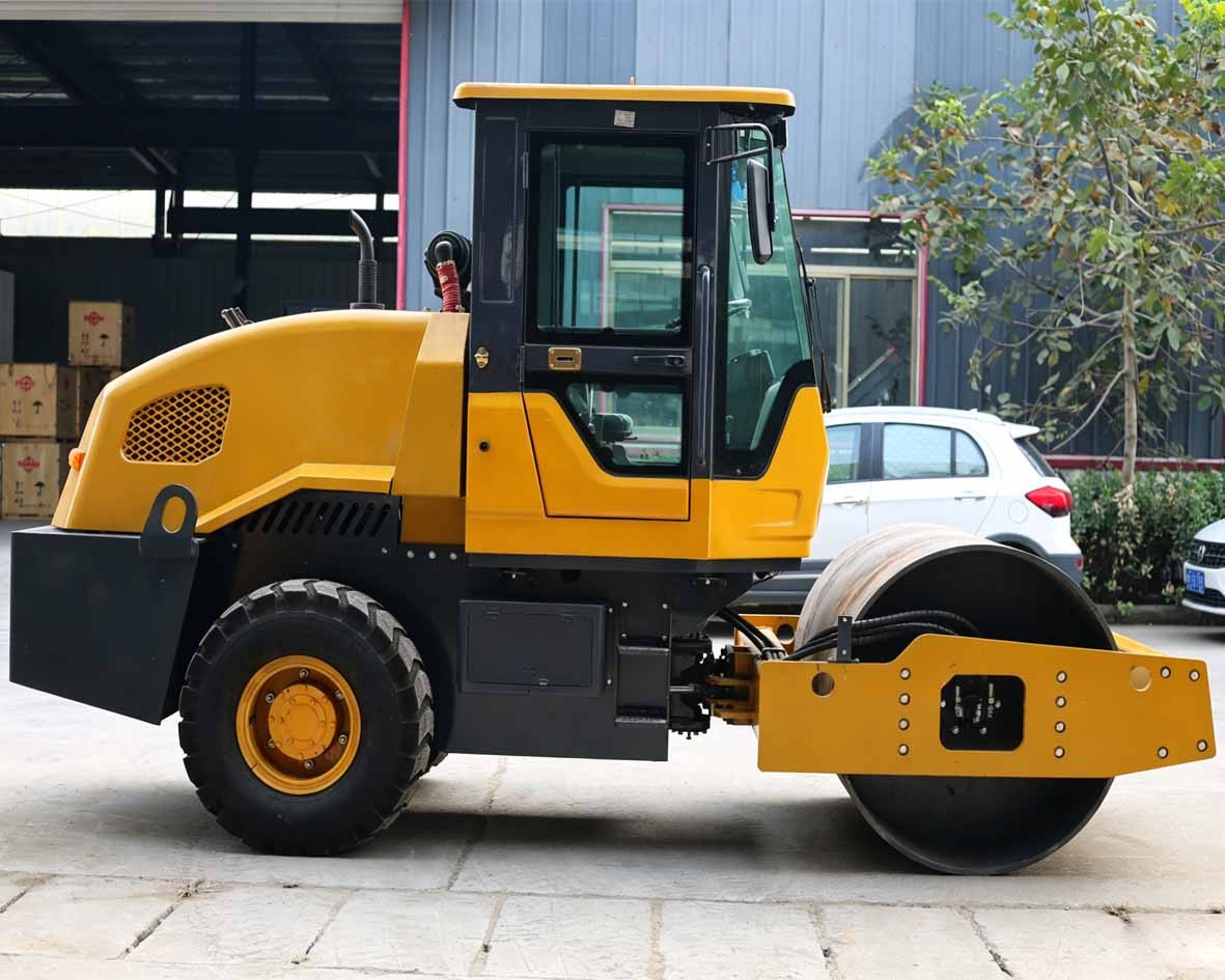 Mastering Soil Compaction: The Power of Single Drum Rollers
