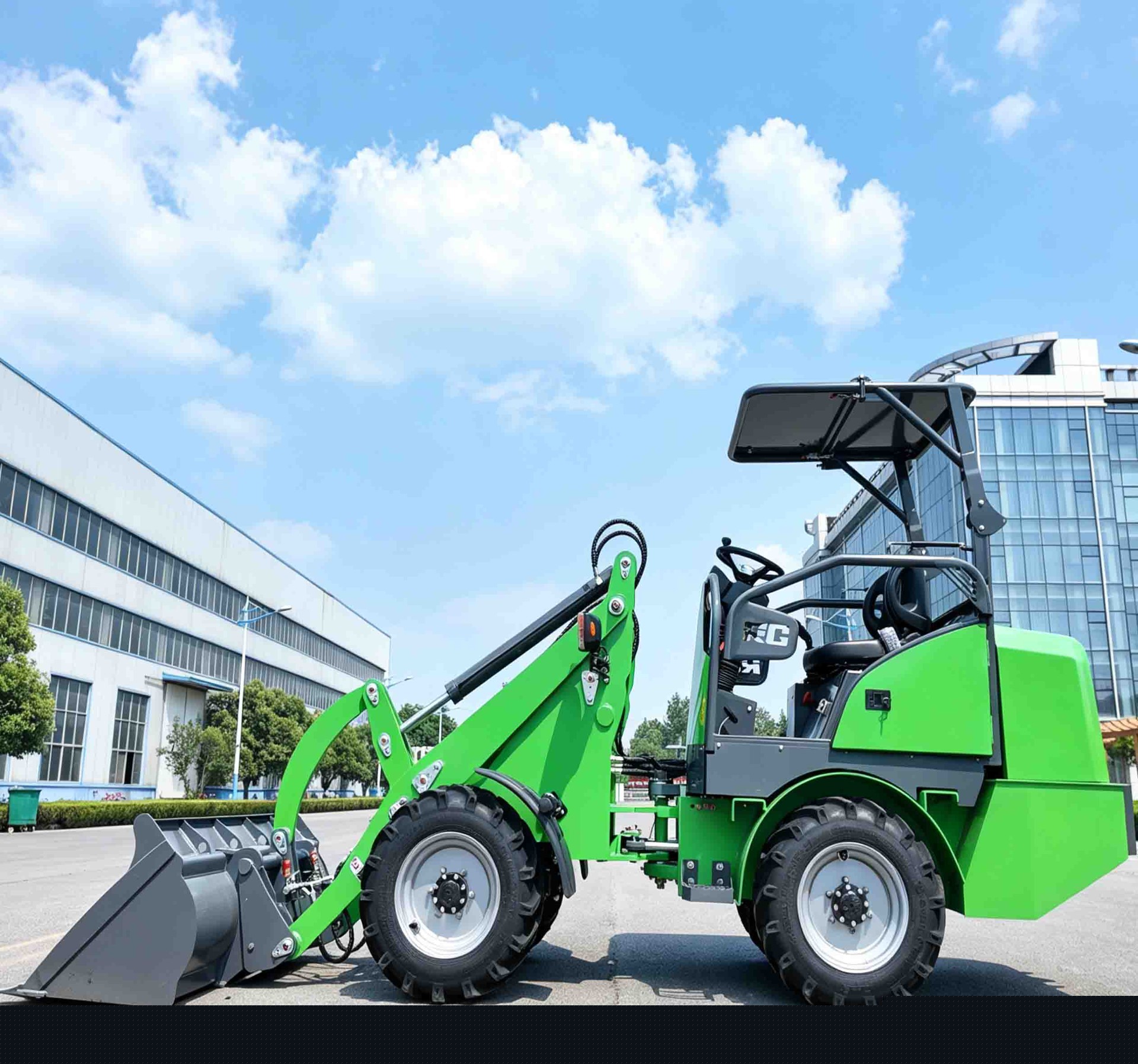 1T Mini Electric Wheel Loader-XHD10/XHDL10