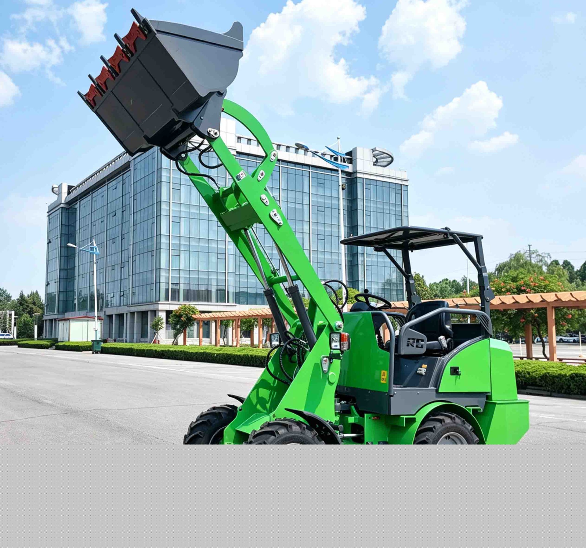 1T Mini Electric Wheel Loader-XHD10/XHDL10