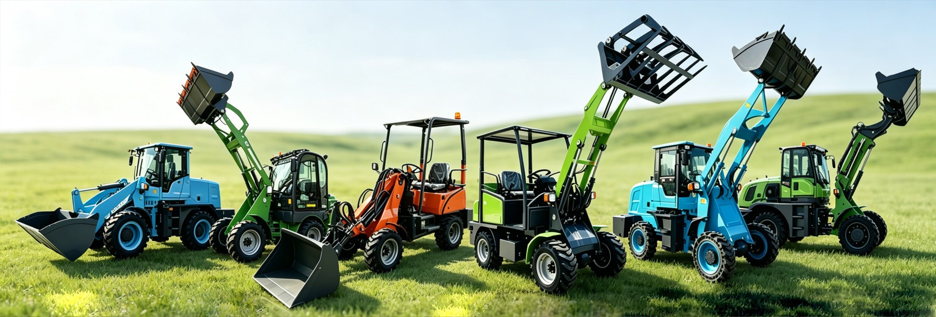 0.8T Mini Electric Wheel Loader
