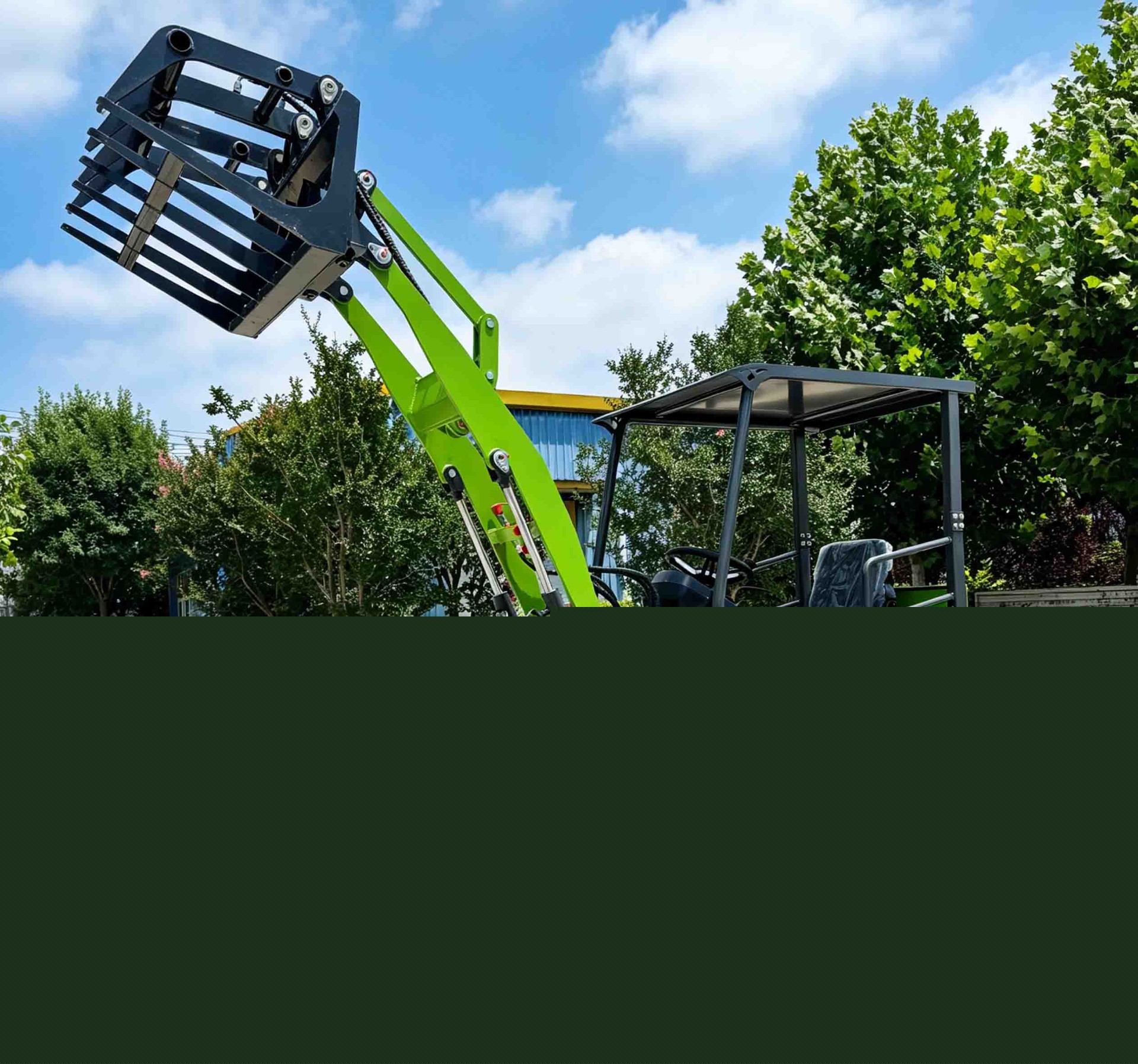 Narrow Electric Loaders for Greenhouses: Size Matters