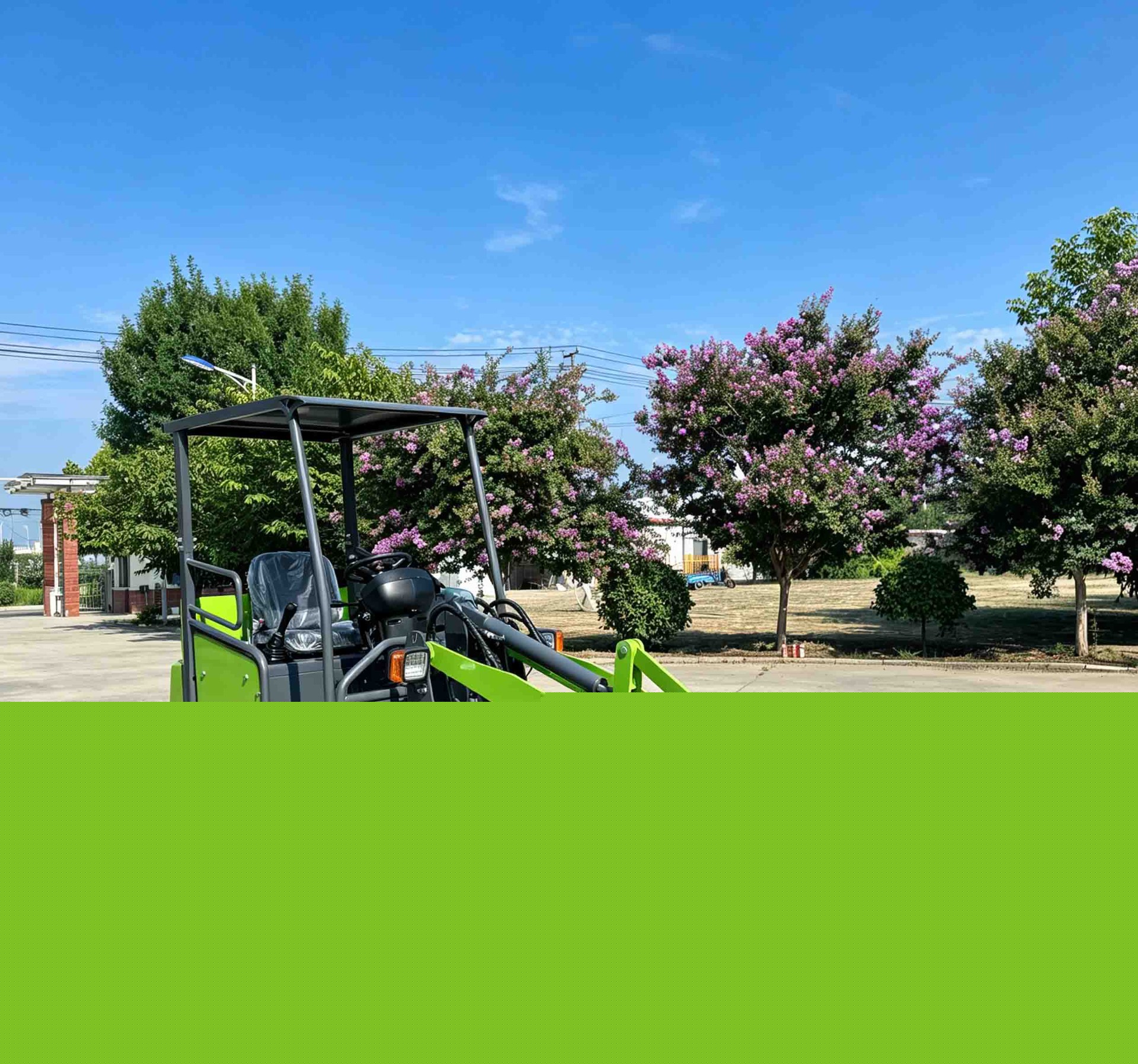 Electric Loader Applications: The Versatile Warrior from Narrow Greenhouses to Urban Snowfields